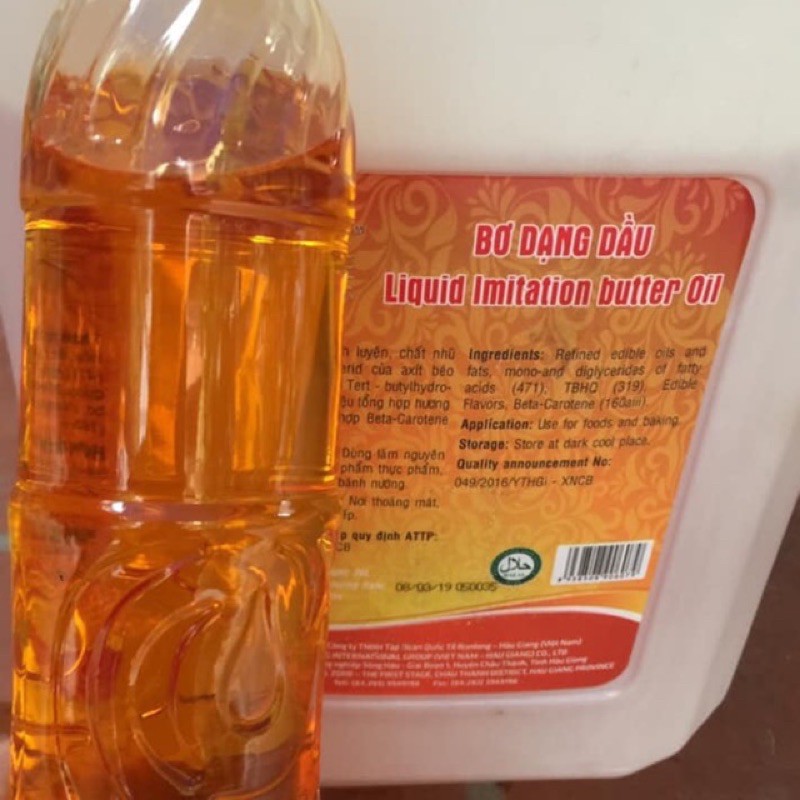 Bơ dầu dạng lỏng hiệu runlong báo châu mỹ chai 500ml
