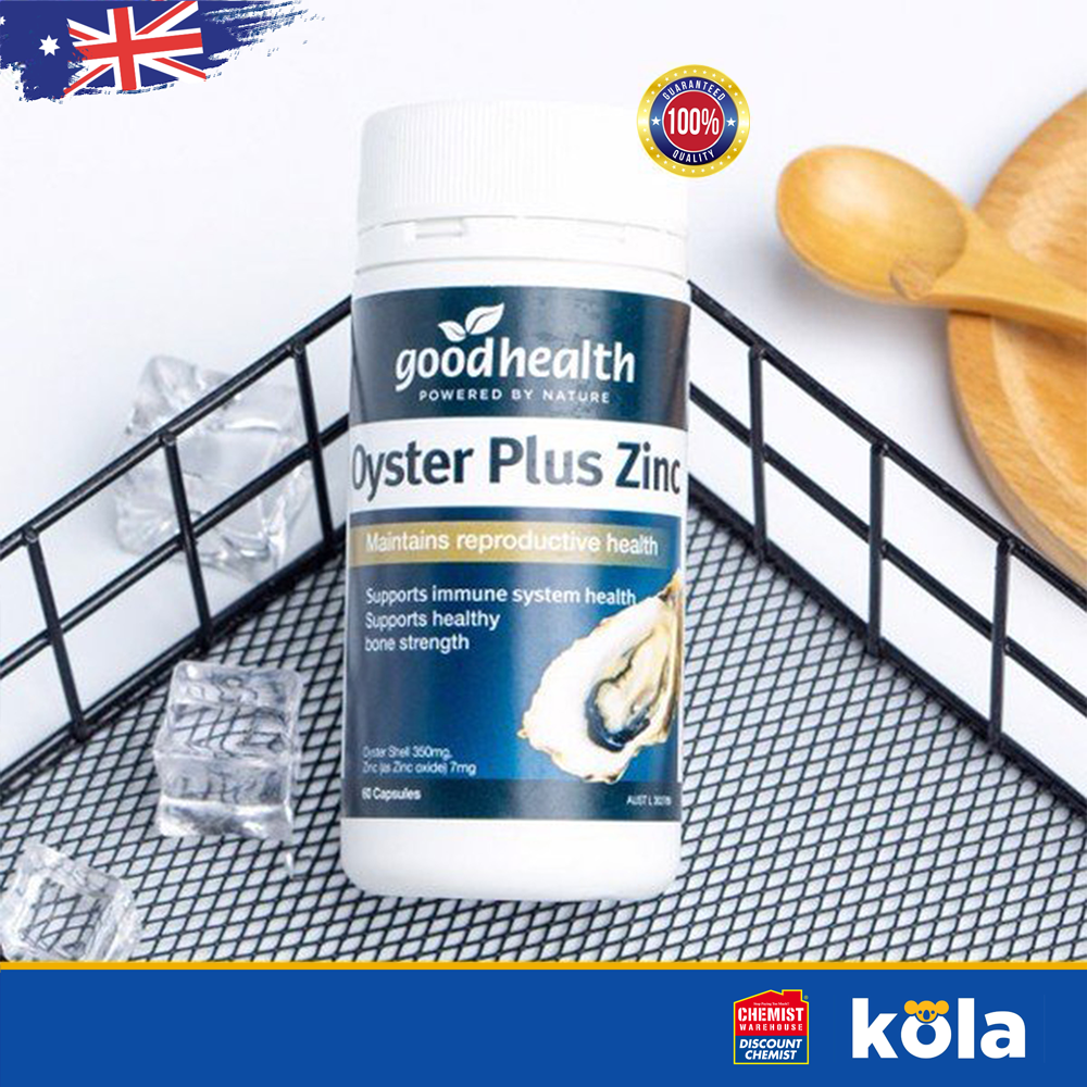 Tinh chất hàu Úc Goodhealth Oyster Plus Zinc 60 viên