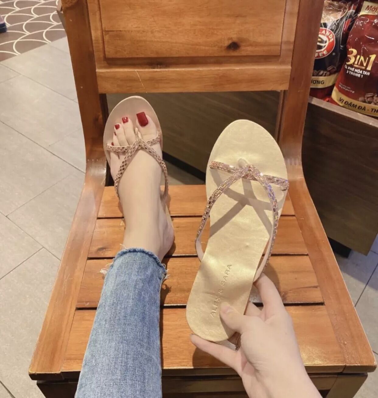 DÉP KẸP 3 DÂY GẮN HỘT XOÀN
