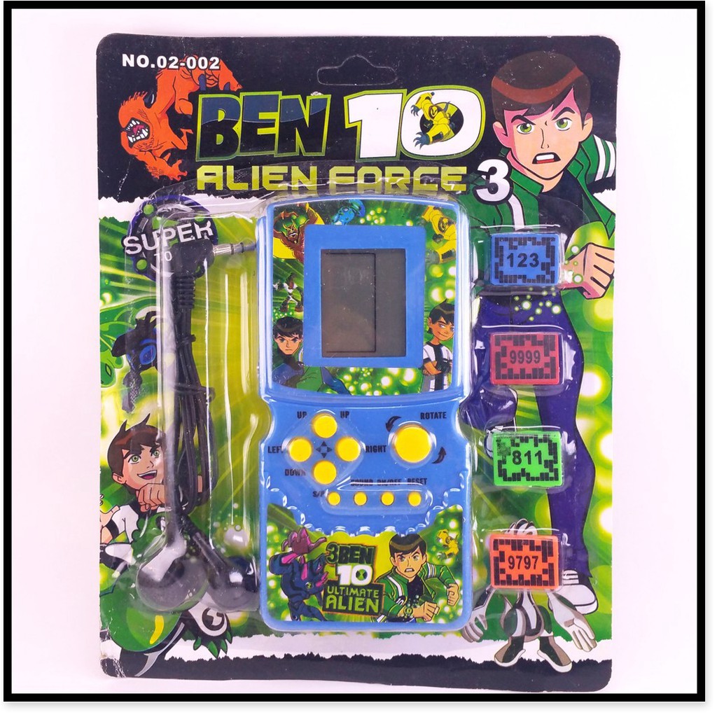 Máy chơi game điện tử cầm tay huyền thoại Brick game 9999 in 1