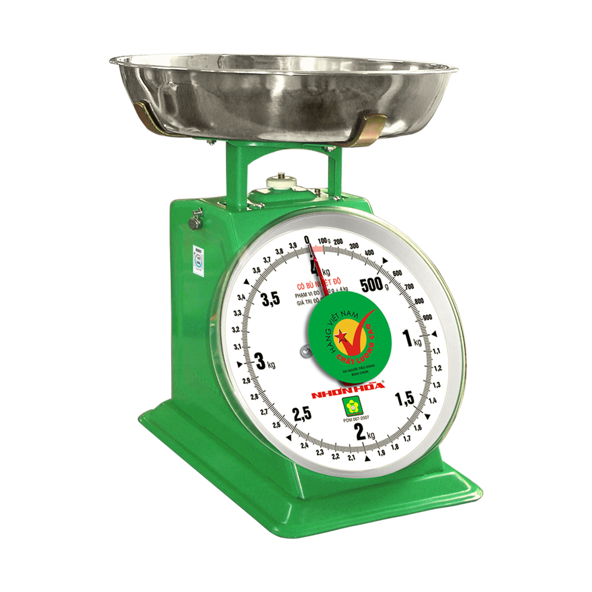Cân Nhơn Hòa 4 kg mặt số 8 inches