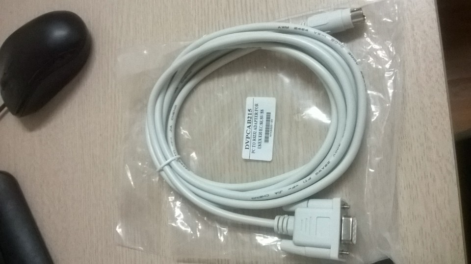 Cáp kết nối RS232 DVPCAB215 cho PLC Delta DVP