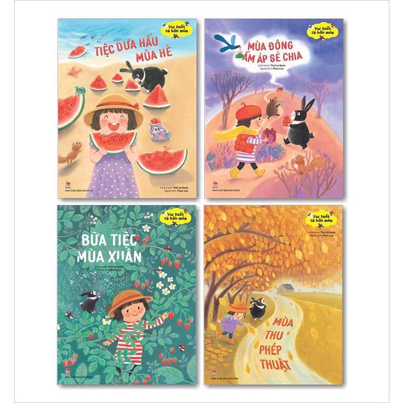 Sách - Combo Vui suốt cả bốn mùa