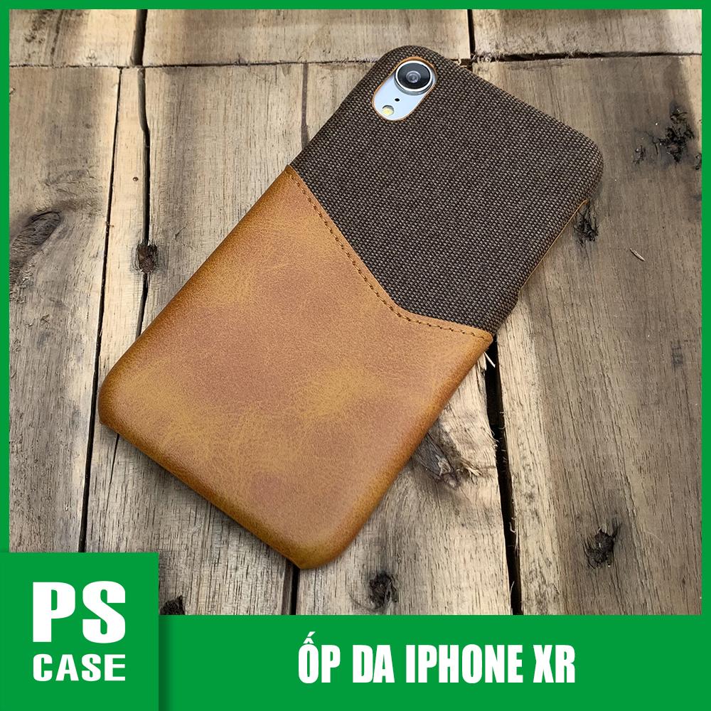 Ốp da vải kiêm ví dành cho iphone xr - ps case phân phối