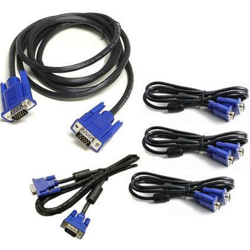 Dây cáp màn hình vga, dvi, hdmi các loại
