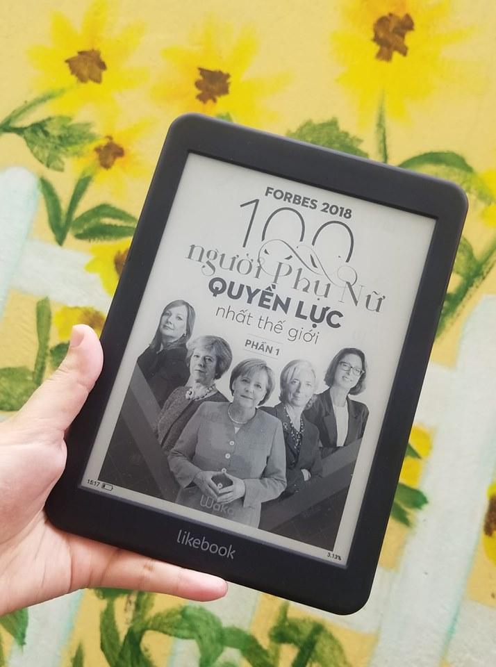 Combo: Máy đọc sách Likebook Mars + Bao da chính hãng + Túi chống sốc + Kệ để bàn