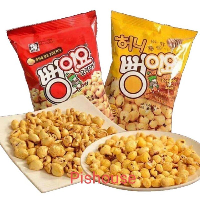 Bắp nổ hàn quốc 110/255g date 11/2021| - bắp mật ong 110g