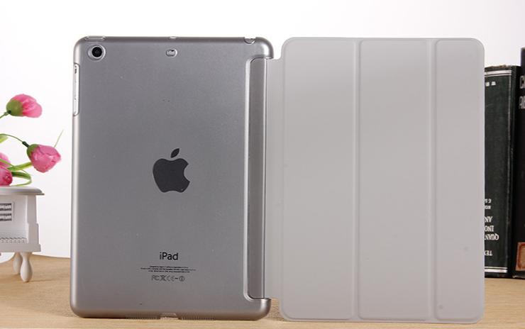 Bao da ipad air/ ipad air 2 xám - loại tốt