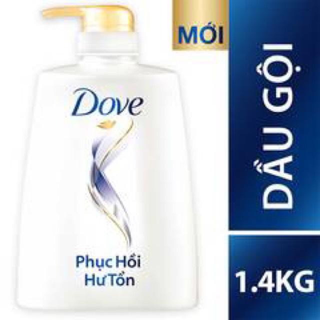 Dầu gội dove 1.4 kg phục hồi hư tổn