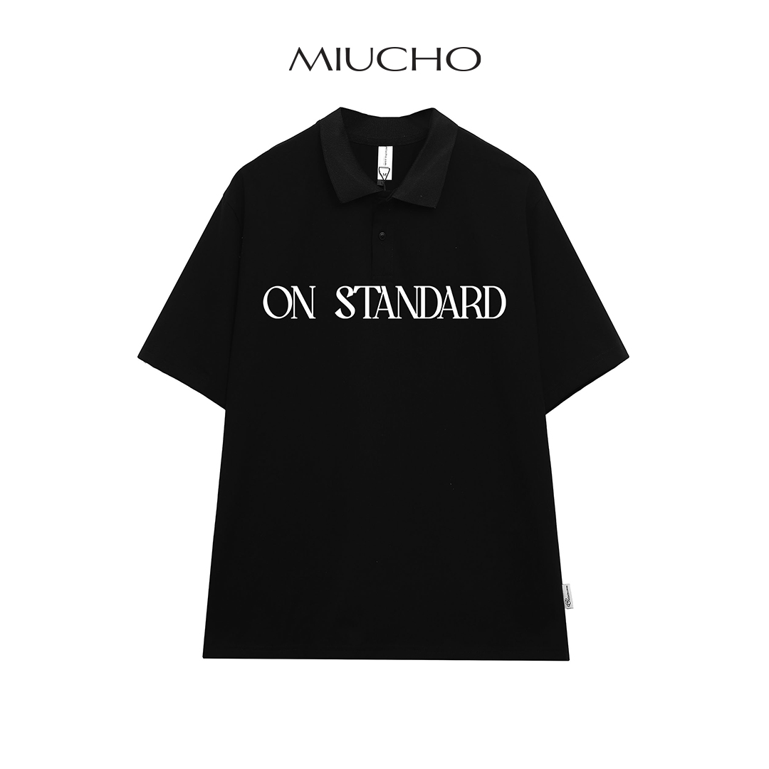 Áo polo nữ form rộng, áo thun polo nữ có cổ đẹp chất cotton form unisex PL005 Miucho basic