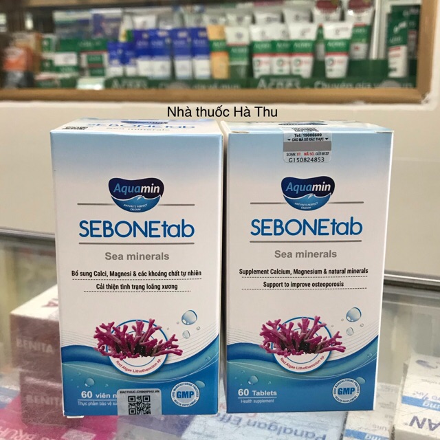 Viên uống canxi Sebonetab cho người lớn
