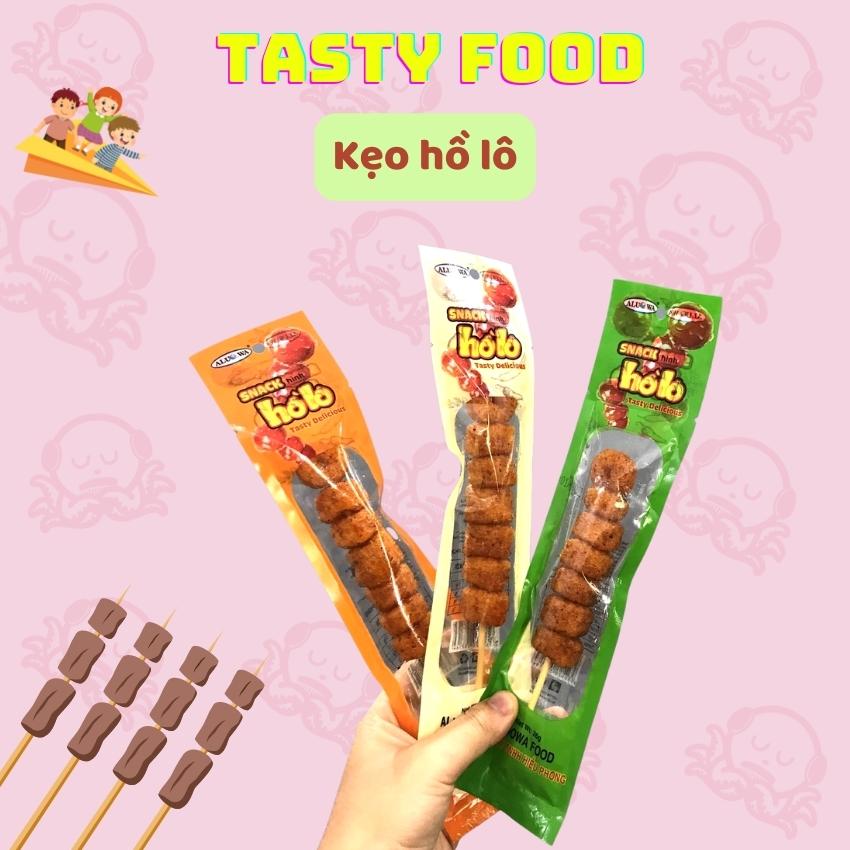 Bim Bim, Snack Kẹo Hồ Lô 1gói 7 viên Siêu Cay