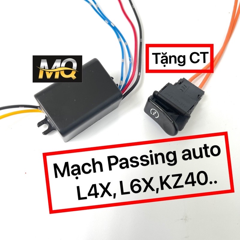 ( Sỉ ZAL0 ) Mạch Passing Chuyên Dùng Cho Đèn Trợ Sáng L4X- L6X ....Free Bảo Hành 1 Năm
