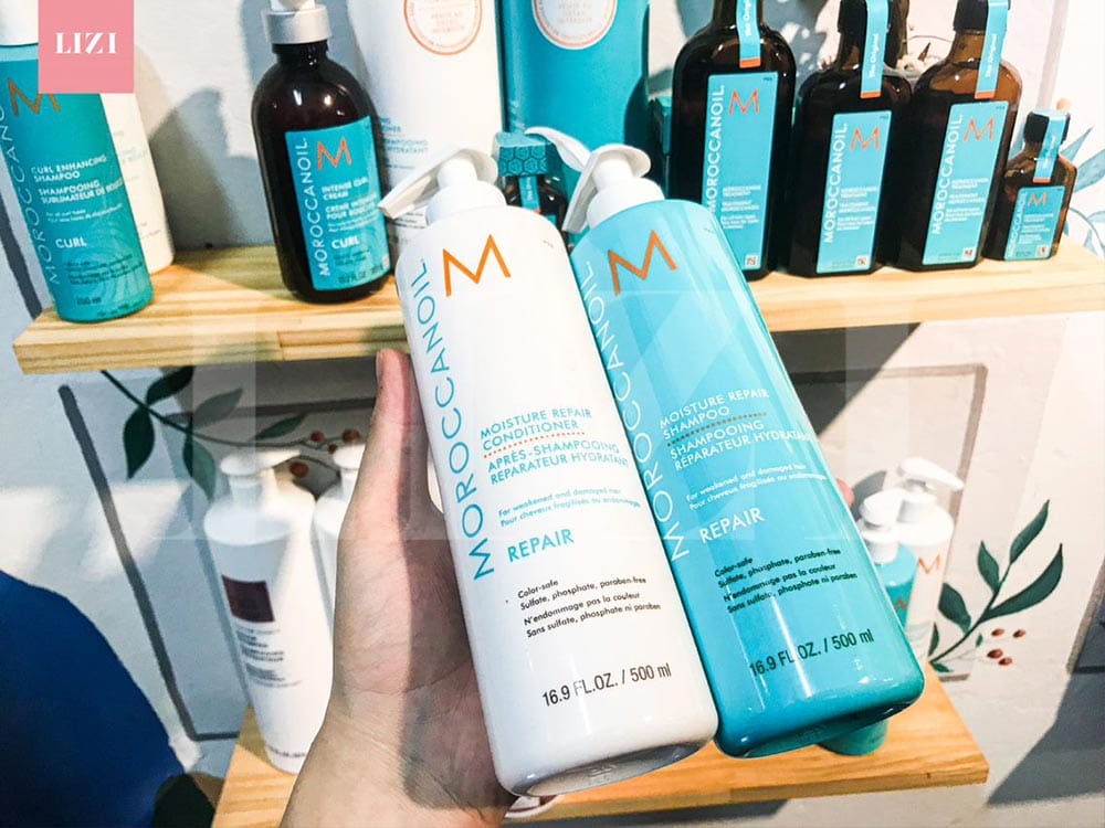 Moroccanoil dầu gội xả dưỡng ẩm moroccanoil hydration 1000ml chính hãng