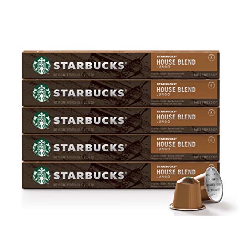 Starbucks® House Blend by Nespresso® - 40 Capsules, DATE 11/2025