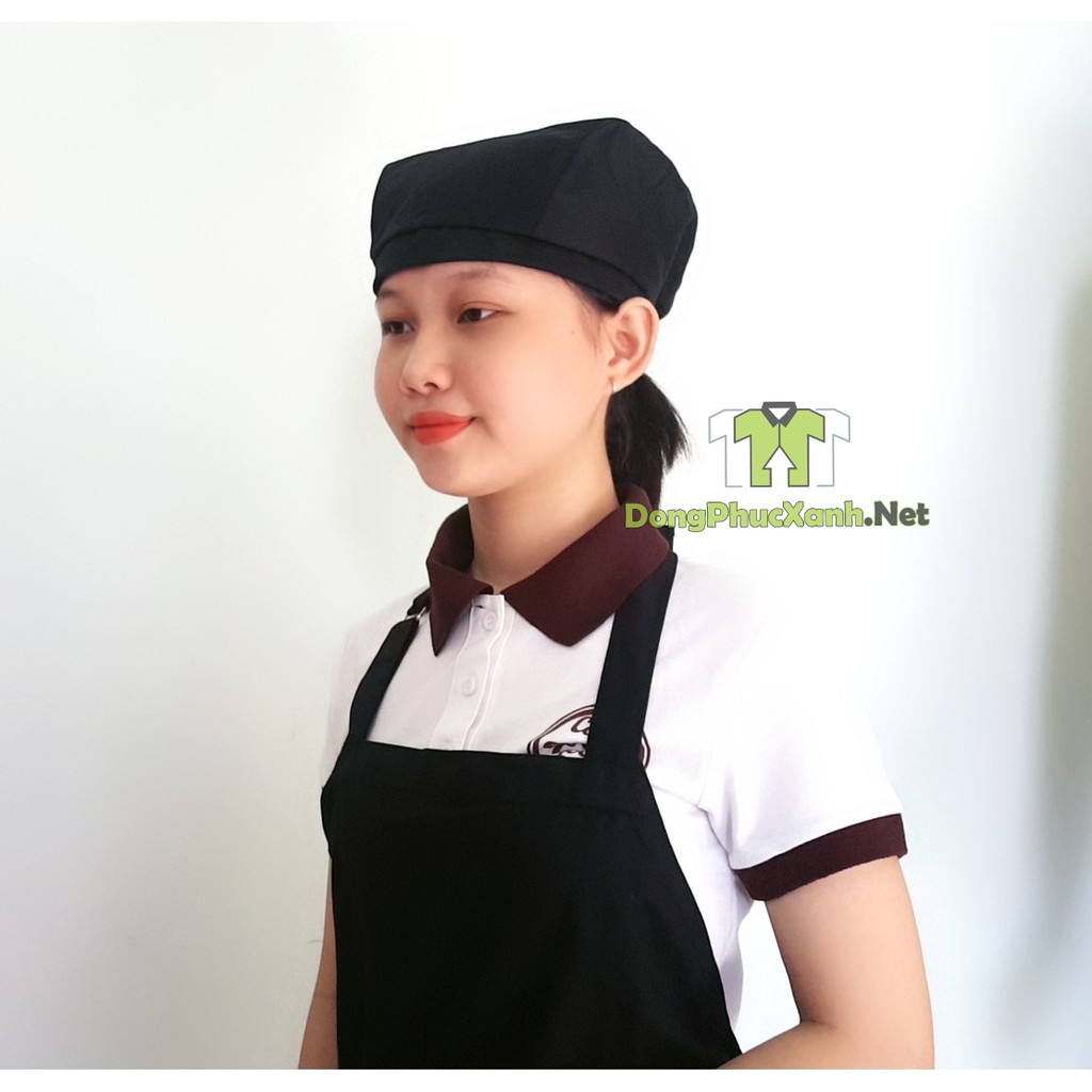 Nón Cho Nhân Viên Phục Vụ nón phục vụ nam nữ Nón đồng phục phục vụ Cao Cấp