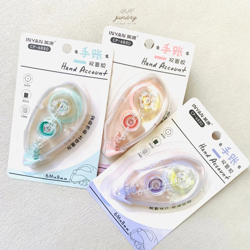 Junarystudio - Băng keo 2 mặt dạng kéo