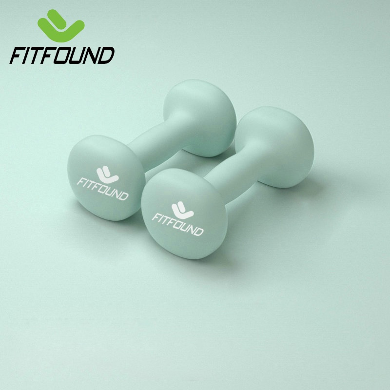 Dumbbells - Tạ Tay Nữ Loại 5Kg Gang Bọc Cao Su Dụng Cụ Tập Gym Yoga Pilates Thể Dục Tại Nhà