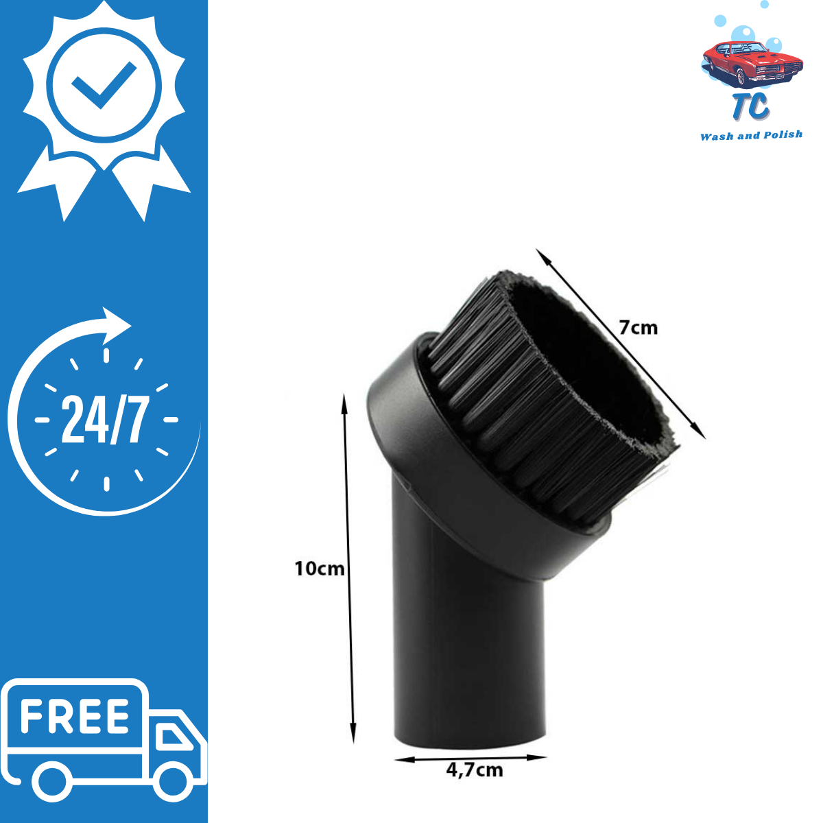 Phụ kiện máy hút mụi siêu chất lương Đầu hút bụi của máy hút bụi công nghiệp Camry, Hitachi, Panasonic, nhựa HDPE