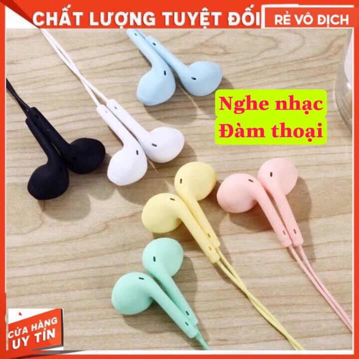   ❤️RẺ VÔ ĐỊCH❤️  Tai nghe dây nhét tai U19 giắc cắm 3.5mm có míc dành cho mọi điện thoại Android iOs 6s 6plus Samsung 