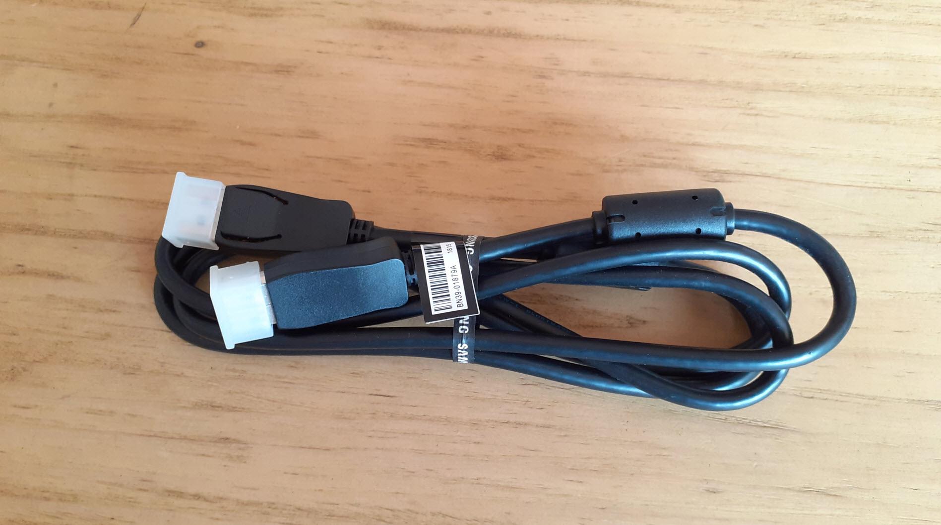 Cáp DisplayPort 2m zin theo màn hình Dell/Samsung