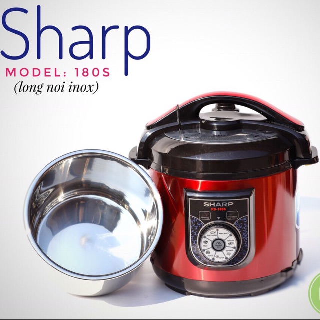 Nồi áp suất điện Đa Năng SHarp thái lan Dung tích 6L-ks226 ,Nồi áp suất Đa Năng ,nồi áp suất sharp ,nồi áp xuất cắm điện đa năng,tiếp kiệm thời gian, rễ sử dụng dẫn nhiệt nhanh Có chức năng hẹn giờ ,hàng cao cấp BH 12 THÁNG