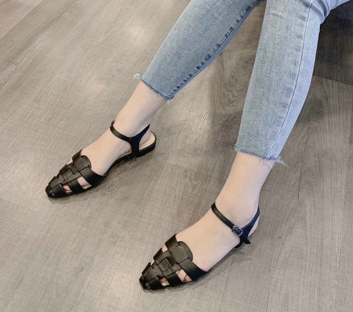 Giày sandal đan kiểu mới 2021 fb