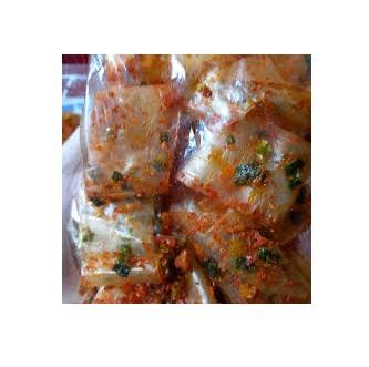 1kg bánh tráng trộn sa tế cuộn tép hành loại ngon