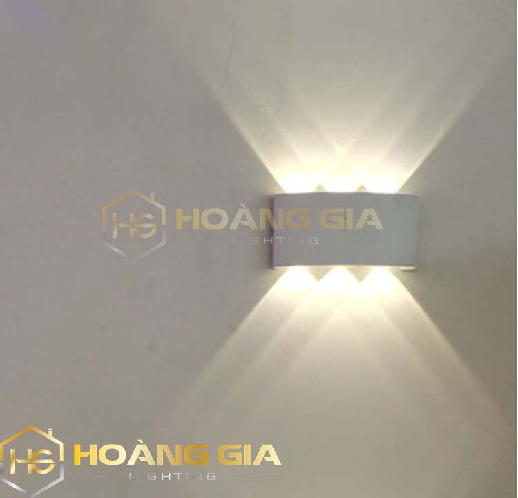 Đèn tường - đèn tường 2 đầu chiếu sáng dt-168 6w - dt-169 8w ánh sáng trắng-vàng - led siêu sáng - bảo hành 12 tháng