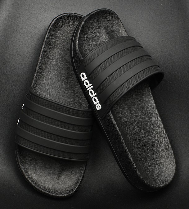 Dép adidas neo3 hàng chuẩn full đen - box đi kèm