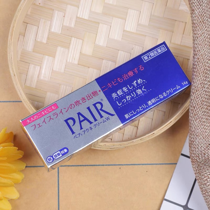 Kem ngừa mụn pair acne w cream nhật bản - kem mụn pair nhật bản 24gr