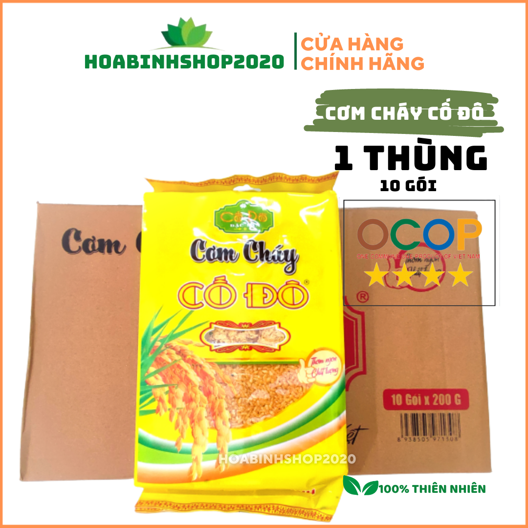 Cơm cháy cố đô ròn ran ngon, cơ cháy chà bông - đặc sản ninh bình