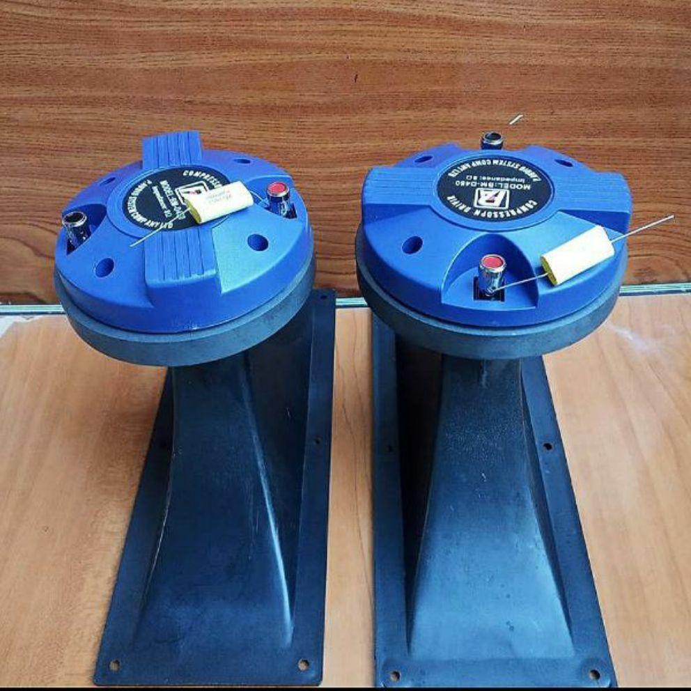 1 củ loa treble kèn D450 + 1 họng phễu 12 x 28 cm