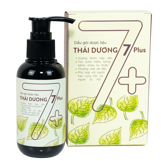 Dầu gội dược liệu thái dương 7+ chai 100ml