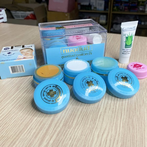 SÉT XANH DA TRỜI MỤN THAI LAN