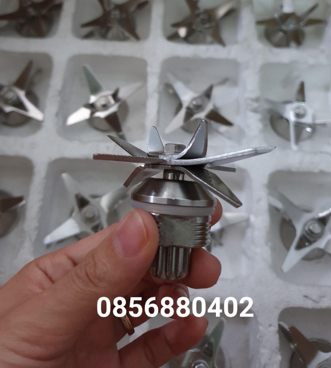 Bộ lưỡi dao 8 lưỡi máy xay sinh tố công nghiệp- phụ kiện