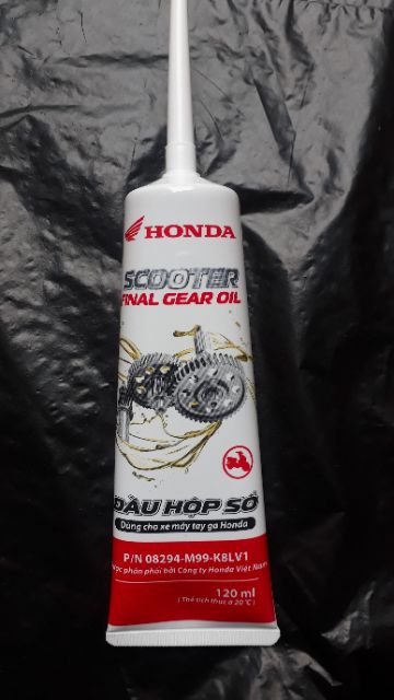 Nhớt hộp số (láp) xe tay ga honda 120ml
