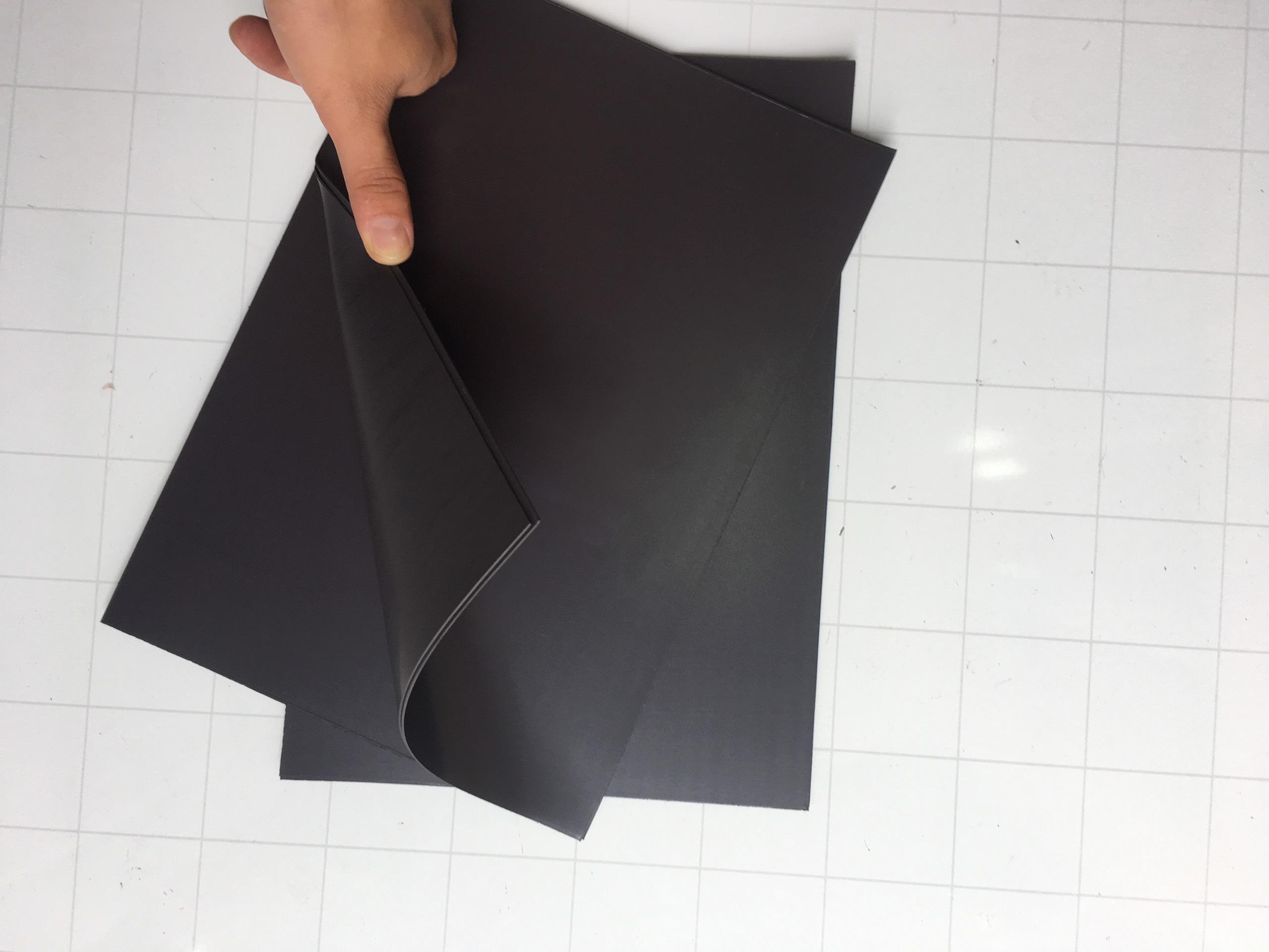 [HCM]Nam châm dẻo tấm A4 0.5mm  màu nâu hai mặt nam châm lá