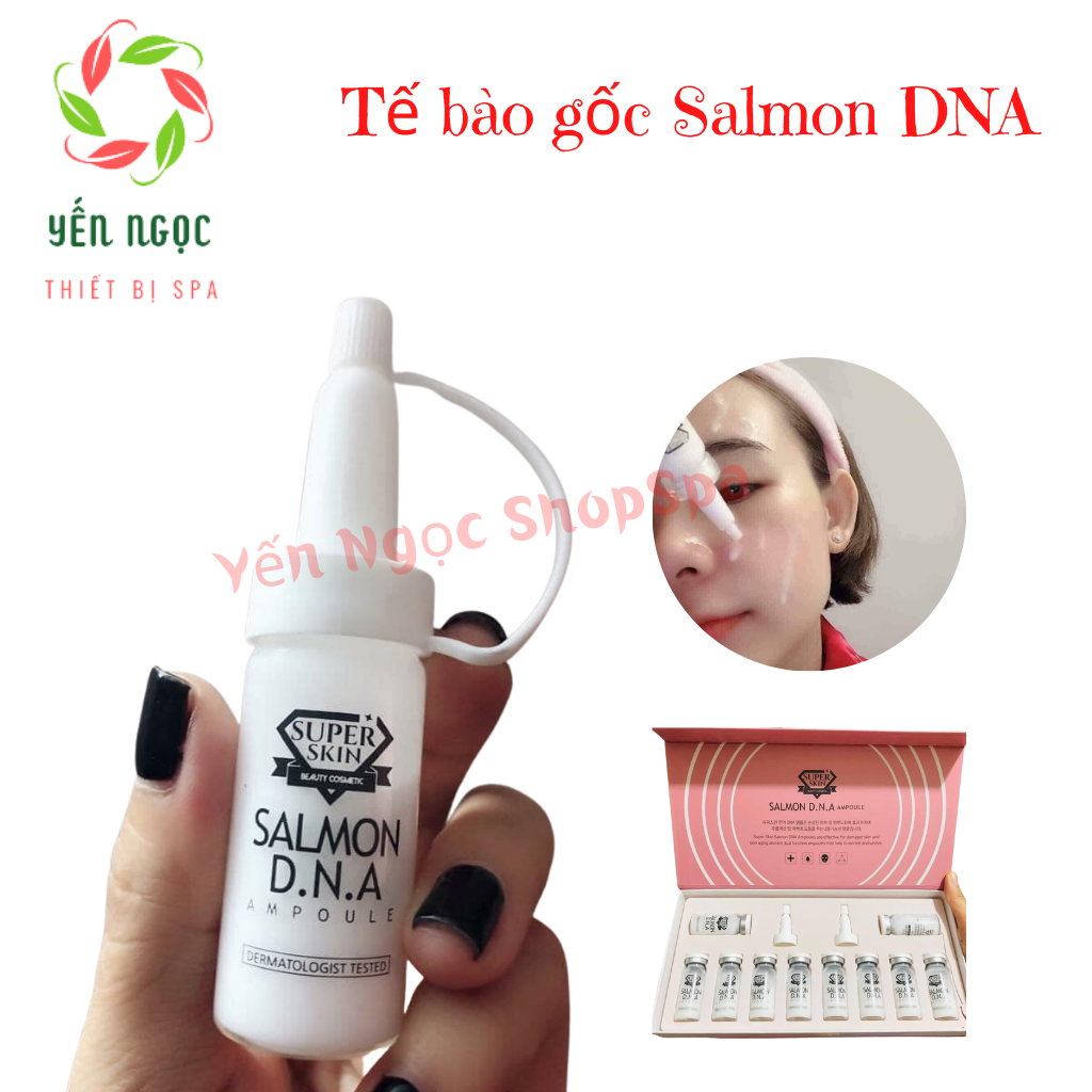 Hộp 10 lọ tế bào gốc cá hồi salmon dna
