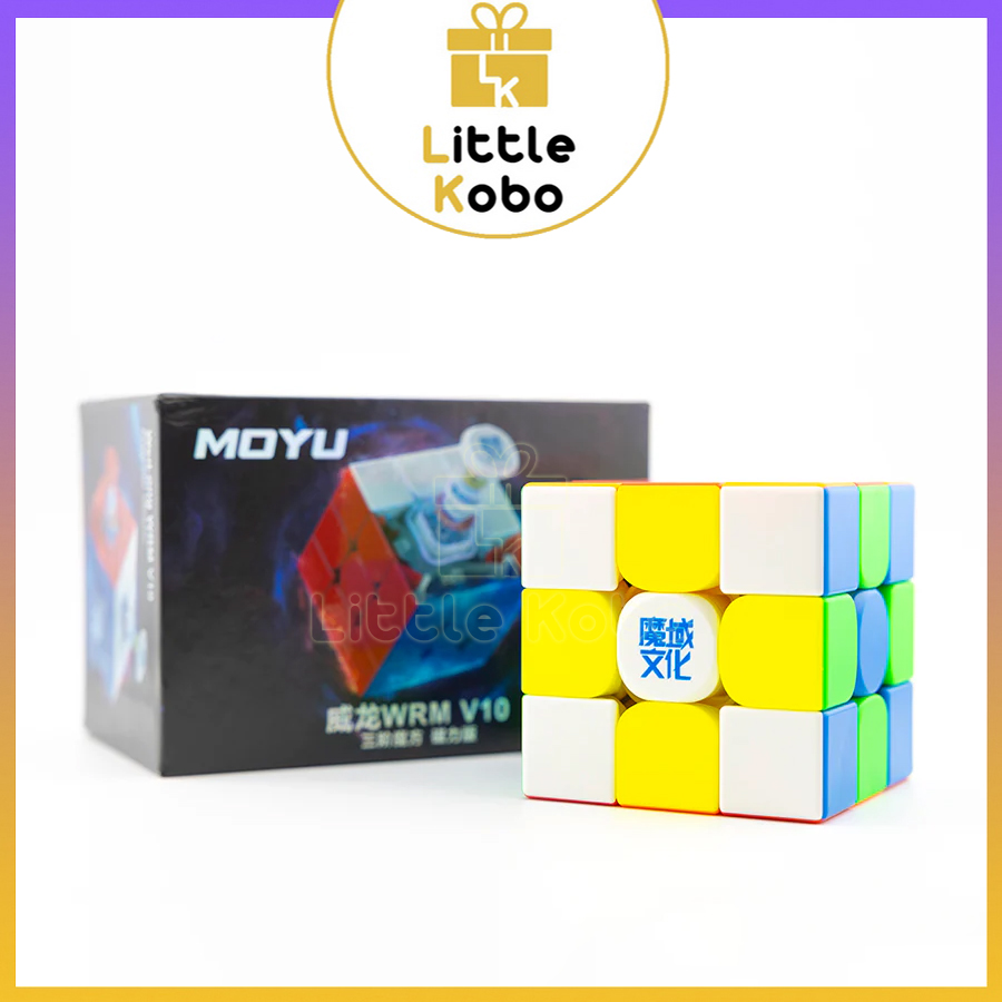   V10  Rubik MoYu WeiLong WRM V10 3x3 Rubic WeiLong WR M Cao Cấp Có Nam Châm Magnetic Maglev Ballcore UV Đồ Chơi Trí Tuệ 