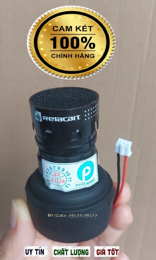 Coil micro Relacart 3600 cao cấp chính hãng| Đầu côn micro relacart 3600 thay cho mic không dây và có dây