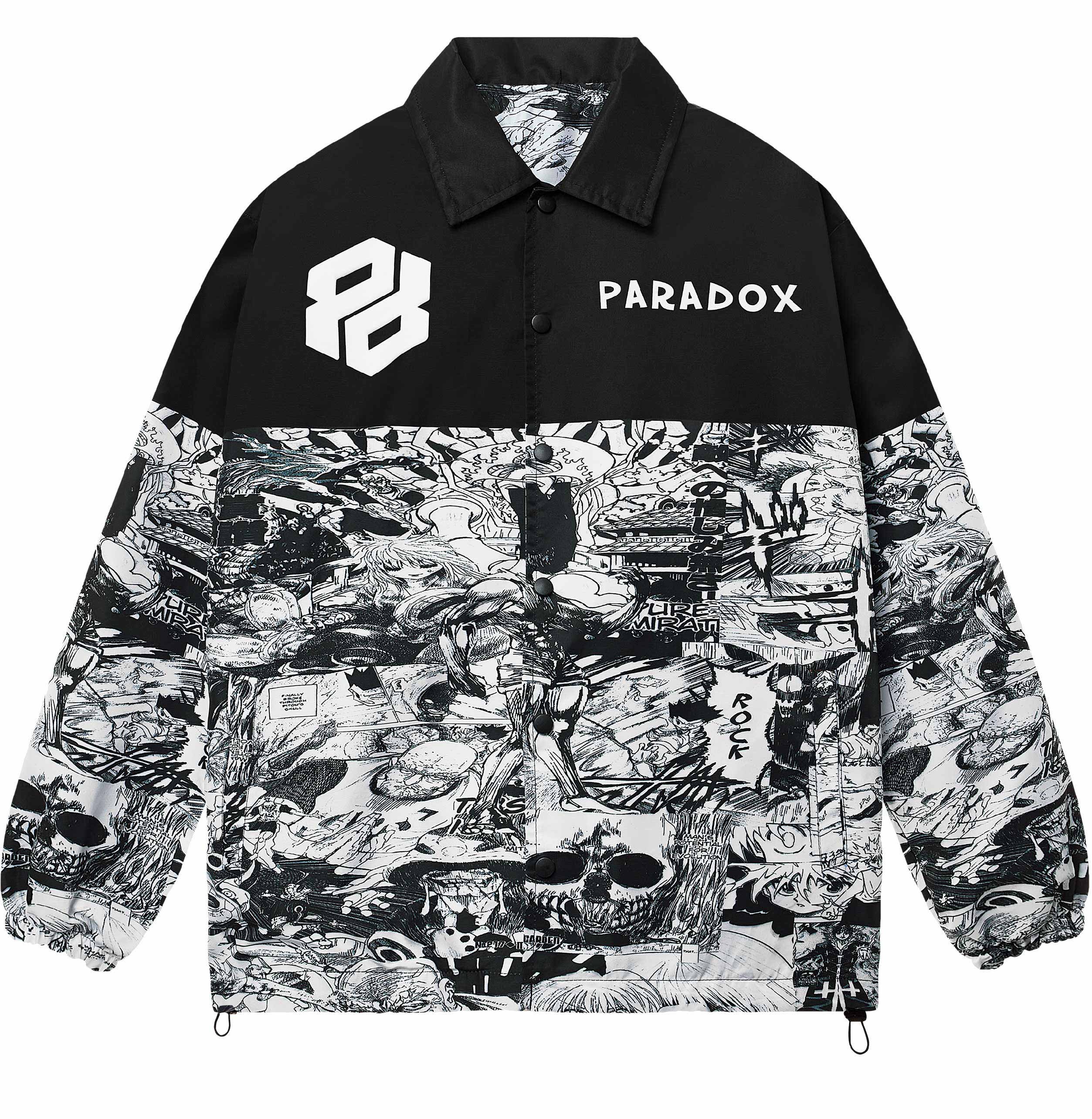 PARADOX Áo khoác dù ROCKOMIC OVER-PRINTED JACKET