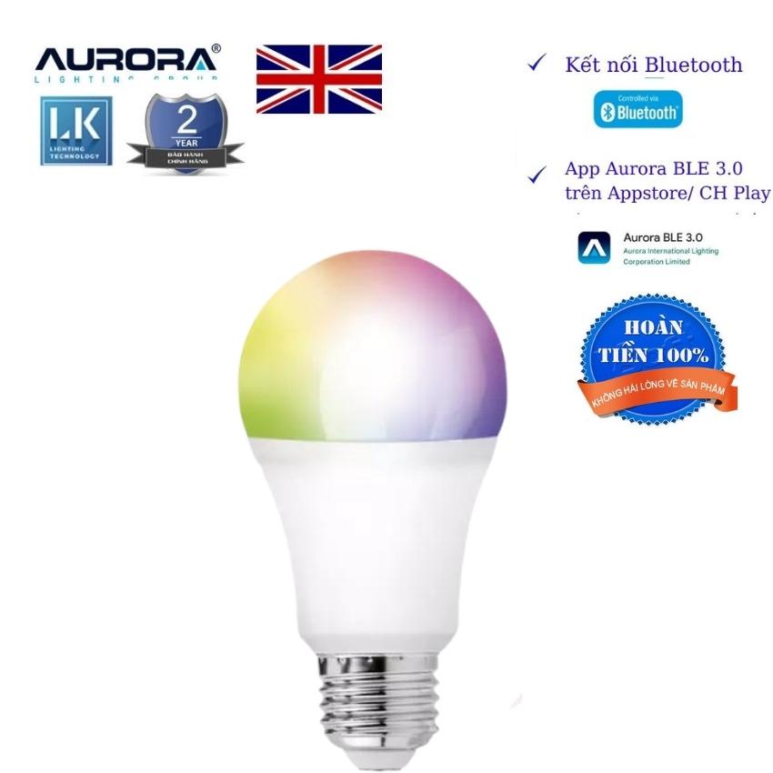 [CHÍNH HÃNG GIÁ GỐC] Bóng đèn LED Chui E27 đổi màu nhấp nháy Bluetooth Chính hãng UK do LK Lighting phân phối, giá gốc, điều khiển app không dây, bảo hành 12 tháng,