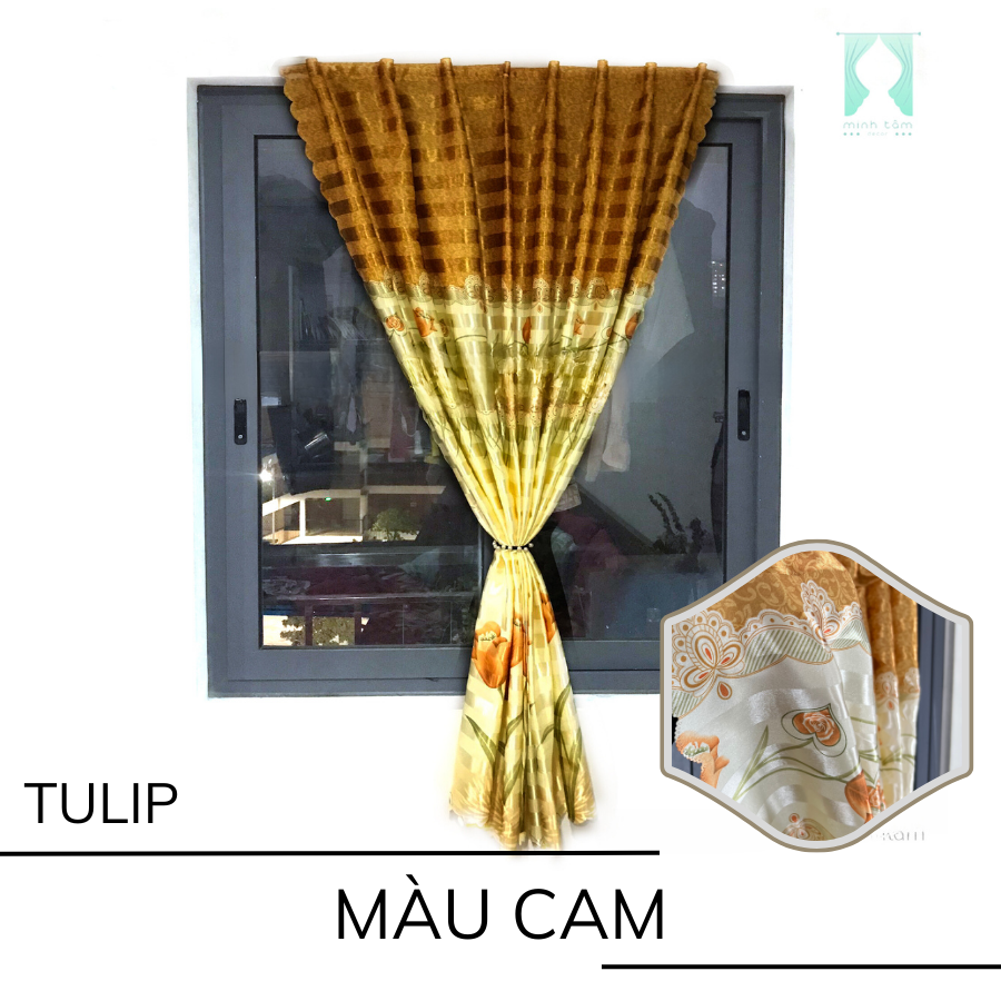 Rèm Cửa Dán Tường, màn cửa sổ chống nắng may sẵn treo phòng ngủ, giường tầng, dán bếp - Rèm Minh Tâm