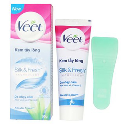 Kem tẩy lông veet 100ml dành cho da nhạy cảm
