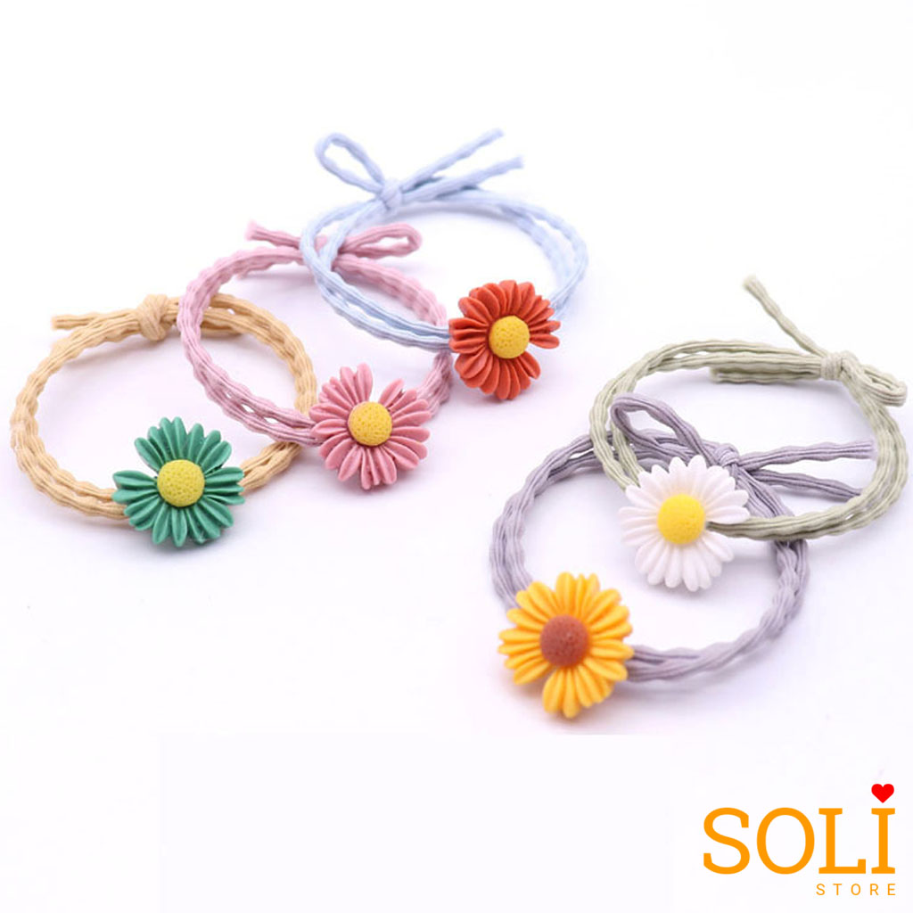 Cột tóc hoa cúc Daisies dễ thương CT80