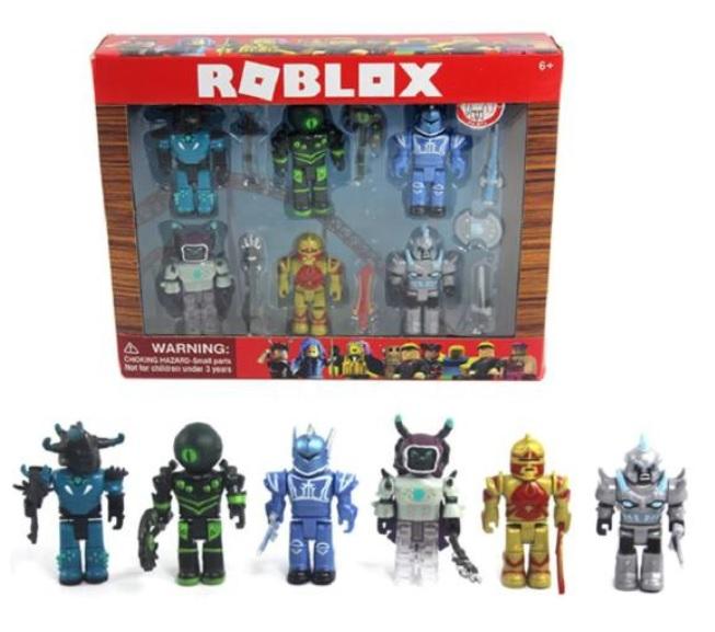 Bộ 06 mô hình nhân vật roblox cao 7cm - có hộp không code