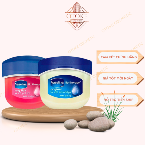 Son dưỡng môi cả ngày lẫn đêm Vaseline Lip Therapy 7g, sản xuất tại Mỹ