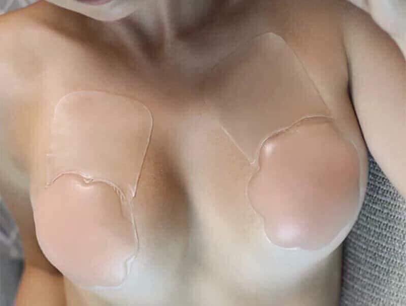 Dán Ti Silicon Loại To 10cm Nâng Đẩy Ngực Hàng Cao Cấp, Dán Nhũ Hoa Nâng Ngực (Tổng kho sỉ lẻ 888)