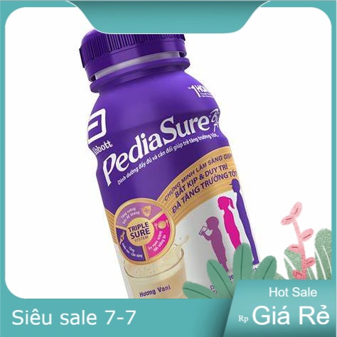Sữa pediasure nước lốc 6 chai 237ml